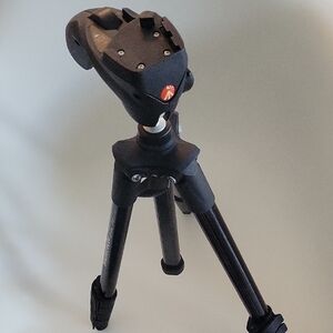 Black Tripod with Adjustable Head